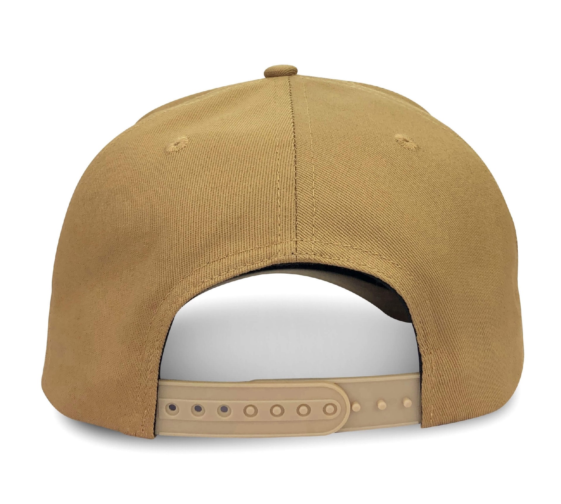 CMC1121 (Customize Design Brown 5 Panel Two Tone Baseball Caps Hats Manufacturer)